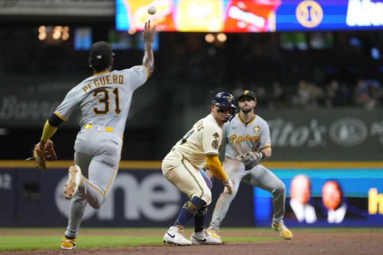 Pirates roughed up by Brewers